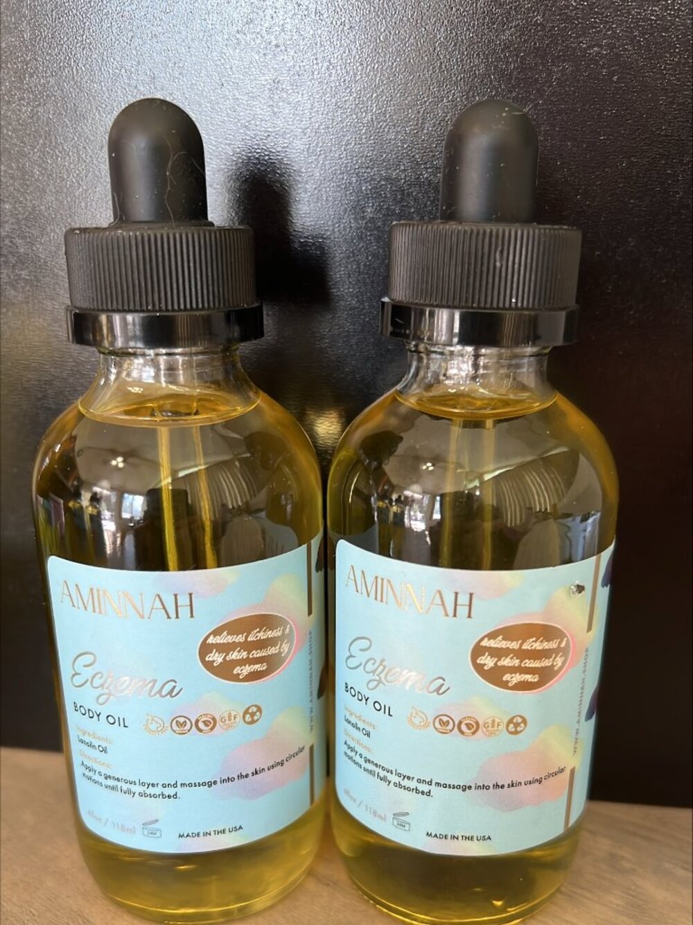 Aminnah Eczema Line Skin Care Products